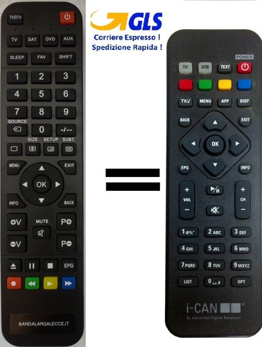 Telecomando già programmato