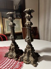 Coppia di antichi candelieri