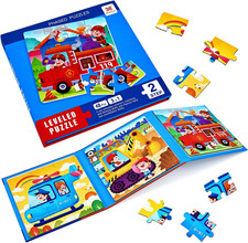 Puzzle Magnetici Bambini 2-4 Anni - Giochi Educativi Montessori per Bambini Di 3