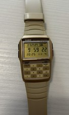 Casio Databank Multi Lingual  Watch Orologio DBC32 Color Panna Rarissimo