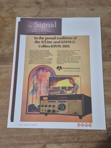 Collins radio the signal - collins,