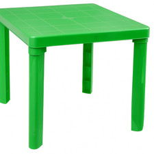 Tavolino per bambini 50x50x45 cm disponibile in tre colori plastica