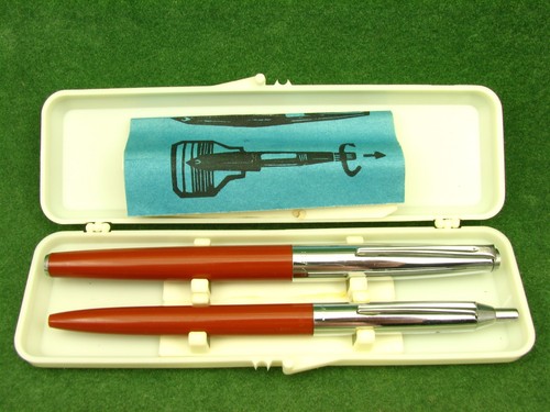 Set penna stilografica - , vintage
