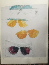 litografia di Mario Schifano