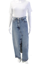 Maxi gonna donna Zara denim