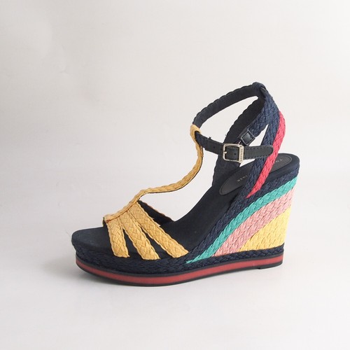 Tommy hilfiger zeppa sandalo - hilfiger,