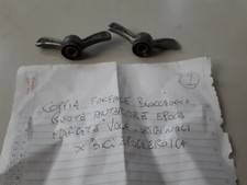 Coppia farfalle bloccaggio ruota anteriore  diam.7  bicicletta da corsa eroica