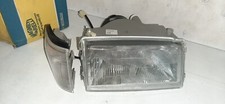 PROIETTORE FANALE FARO DX + FRECCIA BIANCA CARELLO H4 PER  FIAT UNO TURBO R89