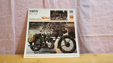CARD EDITO-SERVICE / DE AGOSTINI : NORTON 500 CC 16 H (1940) [EP10]