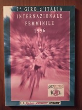 ROADBOOK 7⁰ GIRO D'ITALIA INTERNAZIONALE FEMMINILE 1996 CARTINE PERCORSI TAPPE