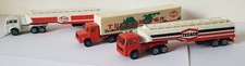 MAJORETTE 3 CAMION 2 CISTERNA 1 FRIGO 1/100 VINTAGE  ANNI 80, OTTIME CONDIZIONI.