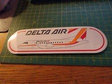 ADESIVO STICKER VINTAGE kleber aereo delta air