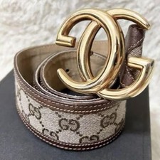 Cintura con fibbia Gucci logo