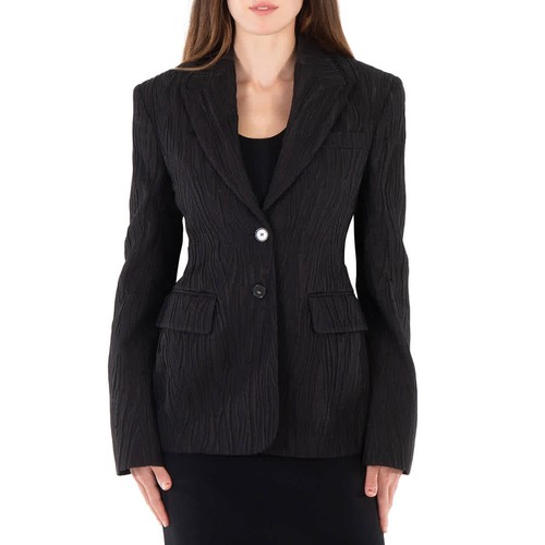 Blazer monopetto jacquard - blazer,