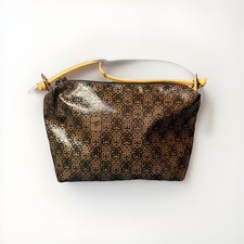 PIERO GUIDI TRACOLLA SMALL LINEA  MONOGRAM MARRONE