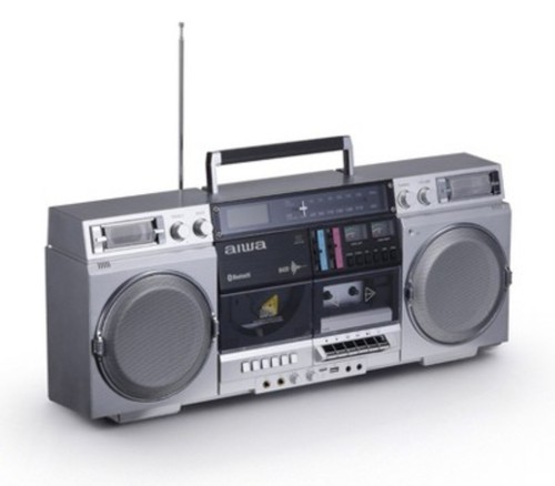 Aiwa retro boombox - aiwa,
