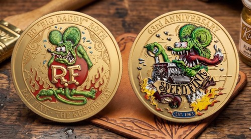 Moneta commemorativa rat - moneta,