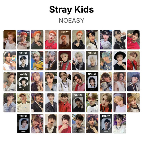 Stray kids noeasy cartolina - kids,