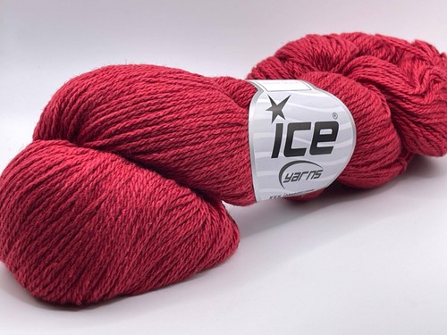 Filato cotone merino rosso - filato, di