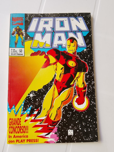 Iron man marvel - man, nr