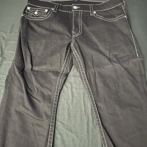 Jeans denim nero uomo true - uomo,