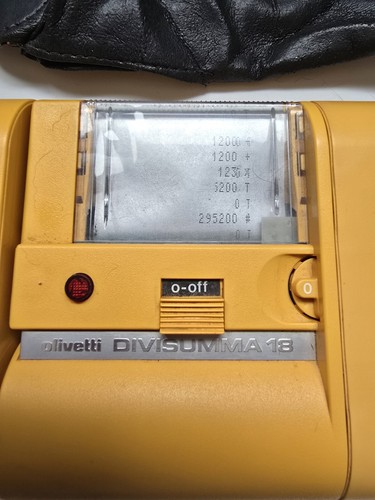 Olivetti divisumma vintage - olivetti,