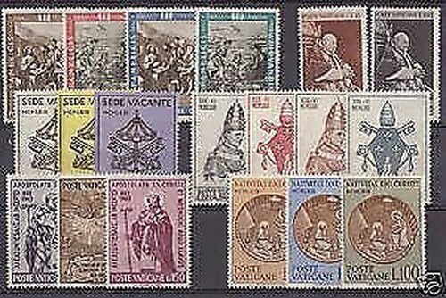 Vaticano 1963 anno completo - vaticano,