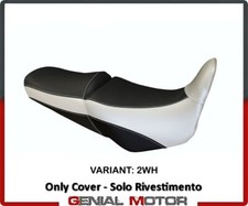 Rivestimento sella Vigevano Bianco(WH)T.I..per HONDA VARADERO 1000 1999 > 2011