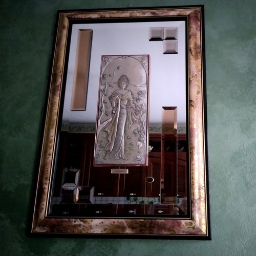 Quadro specchio argento - quadro/specchio,
