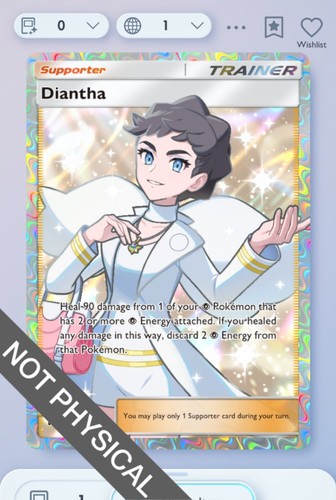 Pokemon tcg pocket diantha - tcg,