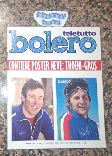Bolero teletutto 1492 1975-No