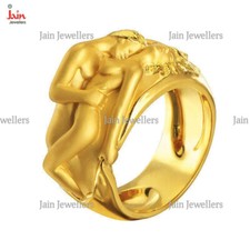 Anello in oro massiccio 18 kt