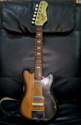 Chitarra giocattolo vintage - giocattolo,