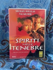 Spiriti Nelle Tenebre DVD RARO FUORI CATALOGO VAL KILMER MICHAEL DOUGLAS MEDUSA