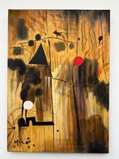 Joan Miro - dipinto olio su