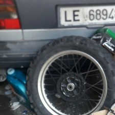 Cerchio posteriore originale kawasaki 500 kle Prima Serie. 1992