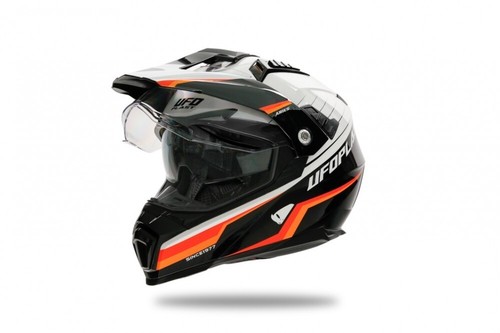 Casco cross visiera ufo 2025 - visiera,
