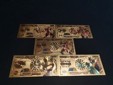 LOTTO 5 BANCONOTE GOLD