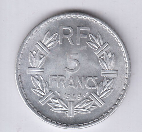 Francia franchi 1949 - 5,