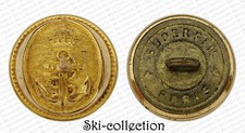 Bottoni Officiers Da Marina (1852-1870) Napoleone III° . Francia 18 MM Splendido