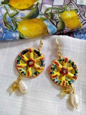 Orecchini donna artigianali - orecchini,