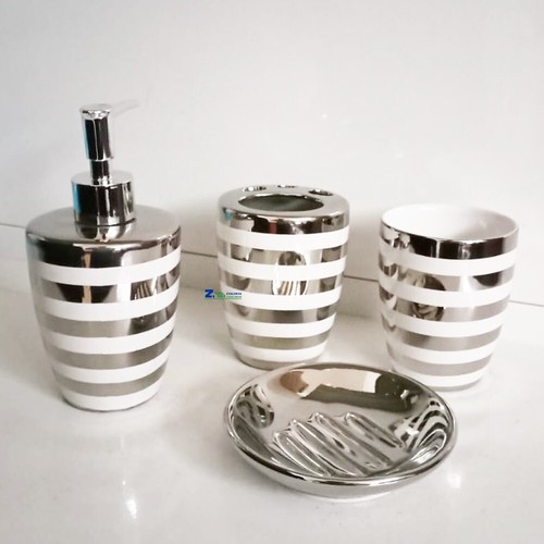 Set bagno 4pz dispenser - bagno,