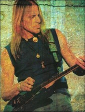 Steve Morse con la sua chitarra Ernie Ball Music Man 8 x 11 pin-up stampa fotografica