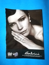 RITAGLIO DI GIORNALE PUBBLICITA' SALVINI GIOIELLI DA COLLEZIONE - (151)