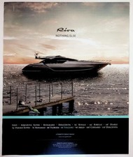 Pubblicità Stampa Barca Lusso