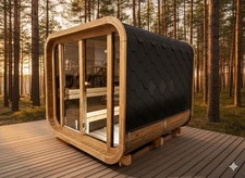 Sauna quadrata 2,3 x 2,3 m