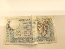 500 lire di carta