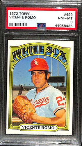 1972 topps 499 vicente - #499, romo