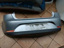 SEAT IBIZA, 2010,PARAURTI POSTERIORE USATO,OTTIMO STATO GRIGIO CHIARO 