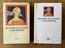 Giovanni Boccaccio IL DECAMERON Decamerone Einaudi i millenni 1970